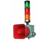 TLTD50L, Multilayer, LED multicolor industrial sound and light alarm, multi-signal, high-power sound and light alarm
