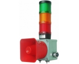 TLTD80L Multilayer multicolor LED alarm sound and light industrial use, multi-lamp high power sound and light alarm