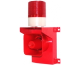 CS100AL-F, industrial sound and light alarm, voice sound and light alarms, sirens sound and light combination