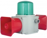 TLHD2LR Rotating light,Dual horn, heavy-duty, marine sound and light alarm, industrial sound and light alarms, sirens, speakers, sound signaling device