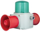TLRHD2LR Rotating light,Dual horn, heavy-duty, marine sound and light alarm, industrial sound and light alarms, sirens, speakers, sound signaling device