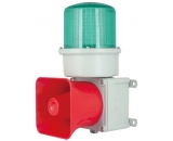 TLNEDLR Rotating light, heavy duty, marine sound and light alarm, voice, sound and light alarm, sound and light industrial warning lights, sirens, horns, Audible signal devices