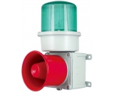 CS35NALR Rotating light, heavy duty, marine sound and light alarm, voice, sound and light alarm, sound and light industrial warning lights, sirens, horns, Audible signal devices