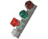 TLEWN40E+TLH1L2  双色灯带扬声器 船用多色组合声光灯柱 叉车 行车 交通灯 信号灯塔 轨道交通 警示灯 信号灯