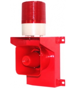 CS100AL-F, industrial sound and light alarm, voice sound and light alarms, sirens sound and light combination