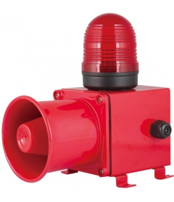 CSR116AL-M 一体化声光报警器 120dB  输送带声光报警器,皮带机语音声光报警器