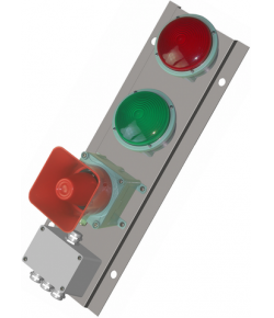 TLEWN40E+CSM1L2  双灯带喇叭 船用多色组合声光灯柱 叉车 行车 交通灯 信号灯塔 轨道交通 警示灯 信号灯
