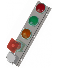 TLEWN40E+CSM1L2  三色灯带喇叭 船用多色组合声光灯柱 叉车 行车 交通灯 信号灯塔 轨道交通 警示灯 信号灯