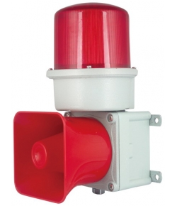 TLNEDL Cast aluminum type, heavy-duty, LED long bright / shiny, sound and light warning light industrial, marine sound and light alarms, sirens, horns, Audible signal devices