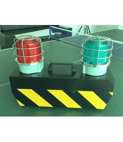 CSHBL2-RG 重负荷 靠泊灯,码头信号灯,码头警示,灯,移动式双头靠泊灯,船舶停靠指引信号灯 报警灯 爆闪灯,泊岸指示灯 